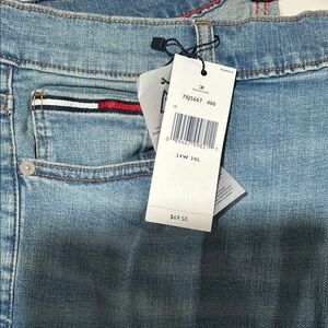Tommy Hilfiger Men's slim Light Blue Jeans 34 x 30